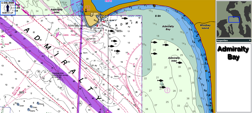 Admiratly Bay Halibut Fishing Map Squidpro Tackle S Halibut Fishing Chronic...